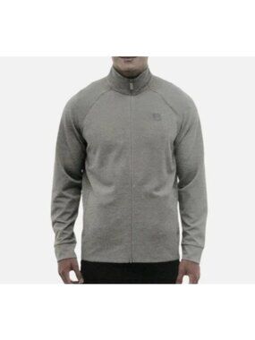 NWOT Bench Urbanwear Men's L Gray Full-Zip Jacket